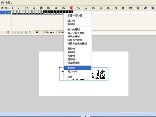 flash利用逐幀動(dòng)畫(huà)制作漸隱文字動(dòng)畫(huà)教程