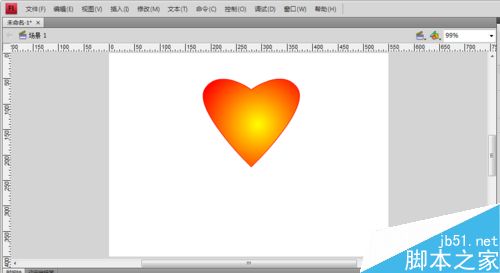 用Flash制作“心動”動畫