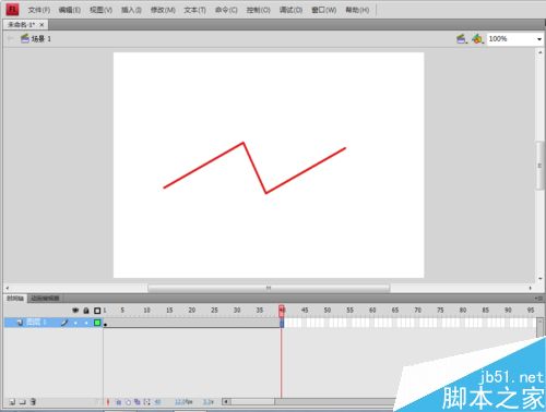 用Flash制作使物體逐漸顯示的動畫