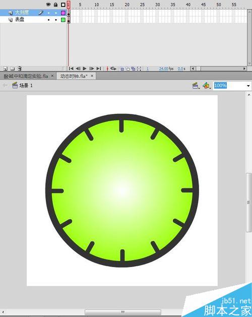flash制作跟隨系統時間的動態時鐘