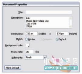 Flash CS3教程:將工程轉換到視頻格式_VeVB.COm