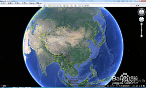 Google地球（谷歌地球）飛行模擬器怎么用