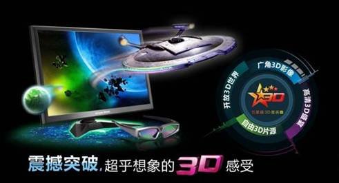 長城3D顯示器全面升級  微軟系統(tǒng)全兼容