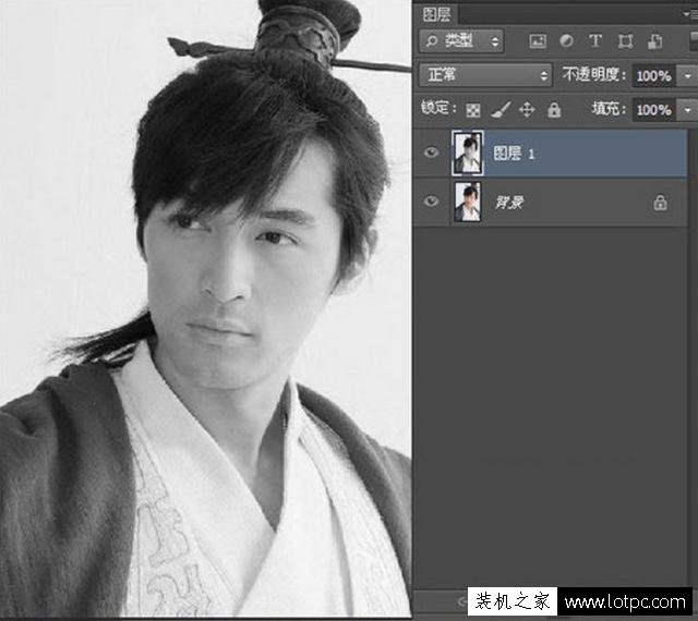 利用PS軟件將人物圖片轉成鉛筆畫，photoshop鉛筆畫制作教程