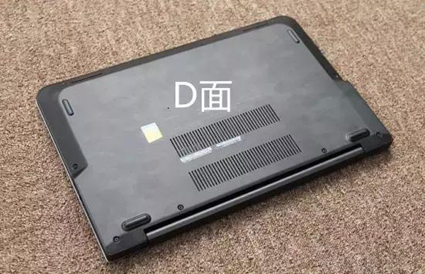 筆記本電腦的ABCD面指的是哪些面？