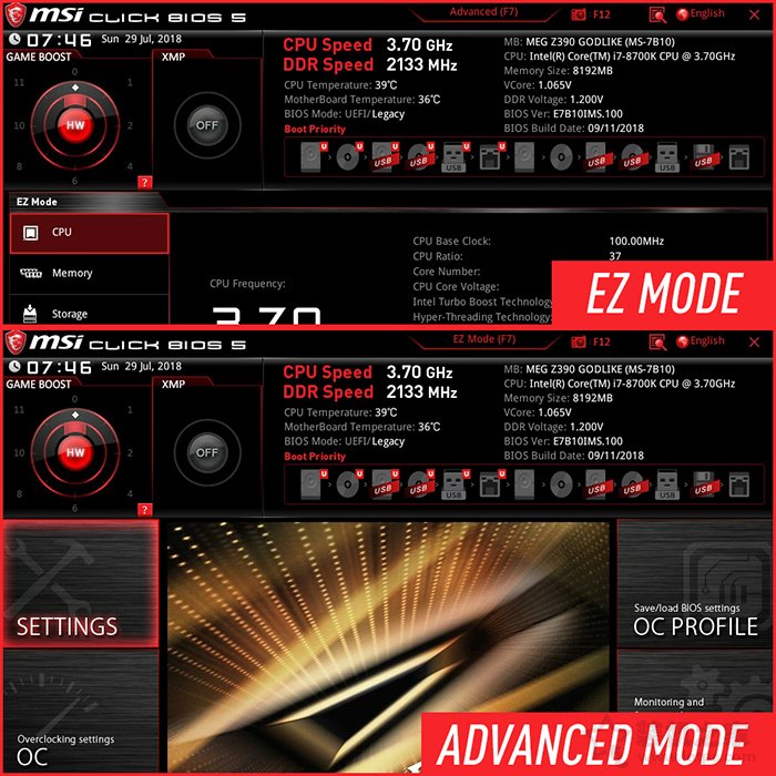 微星Z390主板：intel九代i5-9600K、i7-9700K、i9-9900K超頻教程