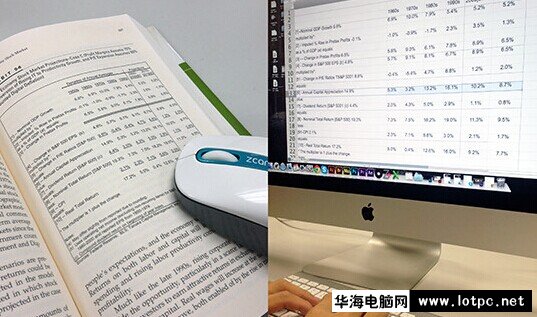 神奇的鼠標可以讀書看報