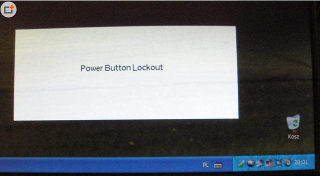 HP惠普顯示器提示“power button lockout”的解決方法
