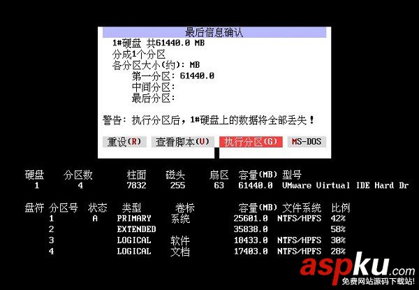 DG分區工具怎么用 U極速DG分區工具一鍵分區功能使用教程圖解
