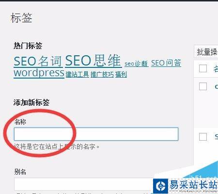 wordpress標簽如何使用