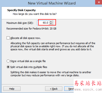 vmware安裝fedora20