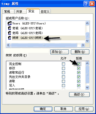 解析WindowsXP操作系統中的帳戶和權限功能(4)