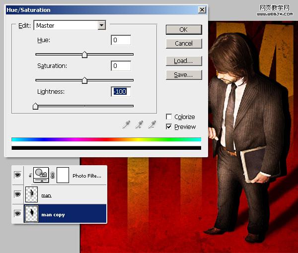 photoshop合成教程：建構主義職場海報_webjx.com