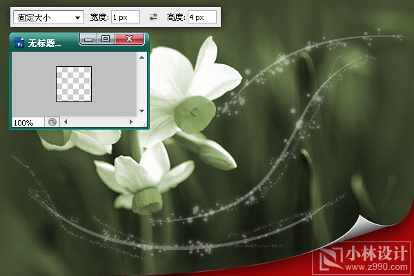 photoshop處理照片:花卉照片添加光線_webjx.com