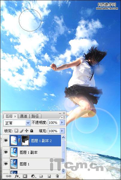 ps教程:打造充滿夏日陽光的美女照片-webjx.com