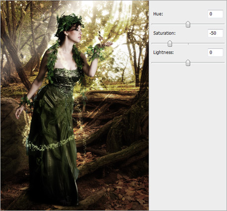 photoshop照片合成:制作奇幻森林場景_網(wǎng)頁設(shè)計(jì)