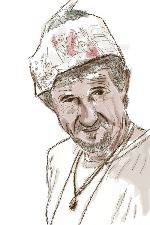 photoshop真人照片轉藝術寫生素描畫_webjx.com