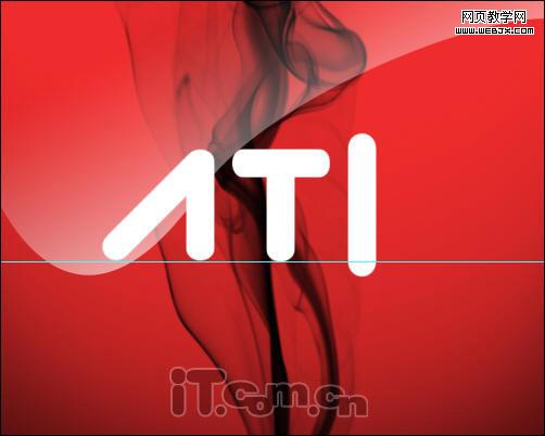 photoshop制作一個ati顯卡的logo