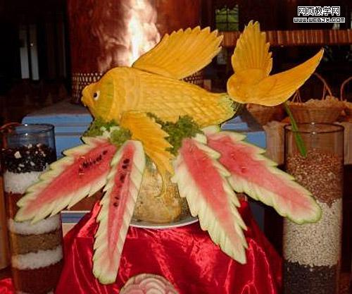 作品欣賞:用植物水果進行的藝術創作_網頁設計