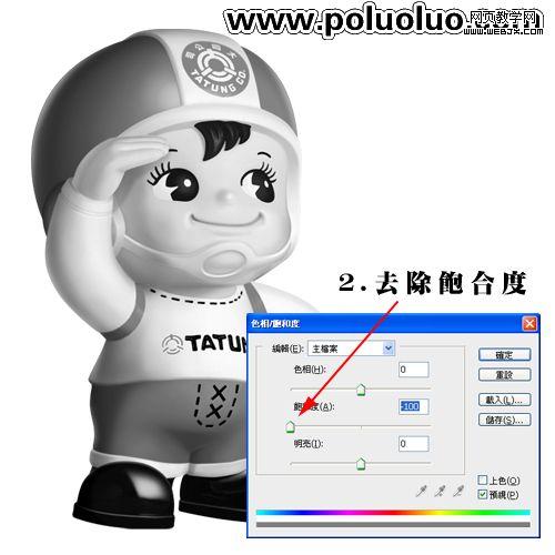 ps教程:調色制作金屬色調的卡通照片_網頁設計