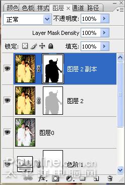 ps教程:處理情侶照片為舊風格卷軸特效(4)