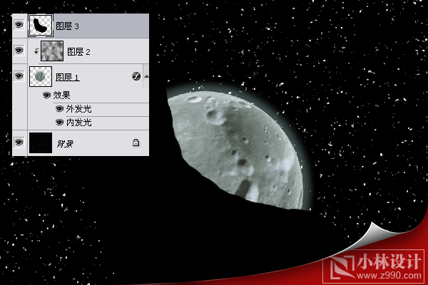 photoshop實例:繪制漂亮宇宙星球_webjx.com