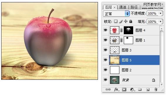 photoshop蒙版和漸變照片合成中的自然過渡_webjx.com