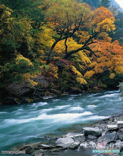 photoshop制作風景迷人的動態風景