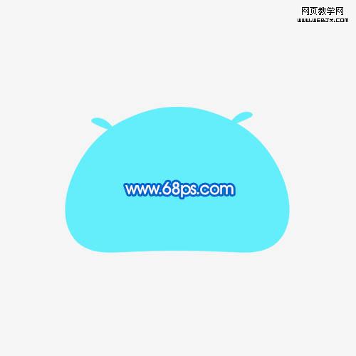 photoshop繪畫一個可愛的饅頭qq表情