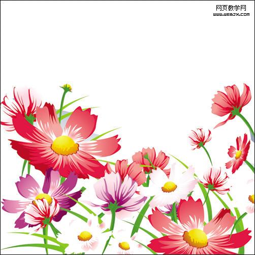 photoshop為美女衣裳添加漂亮花紋