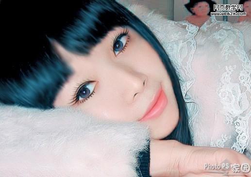ps調色教程:卡通仿手繪美女-www.webjx.com