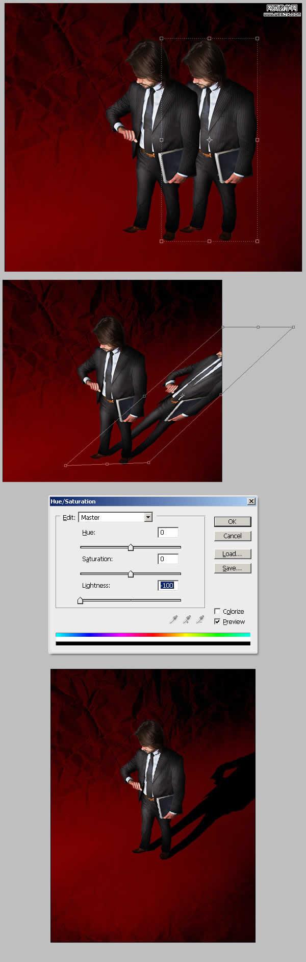 photoshop合成教程：建構主義職場海報_webjx.com
