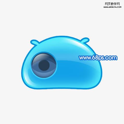 photoshop繪畫一個可愛的饅頭qq表情