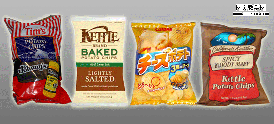 作品欣賞:塑料包裝袋的設計實例_網頁設計