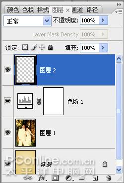ps教程:處理情侶照片為舊風格卷軸特效(6)