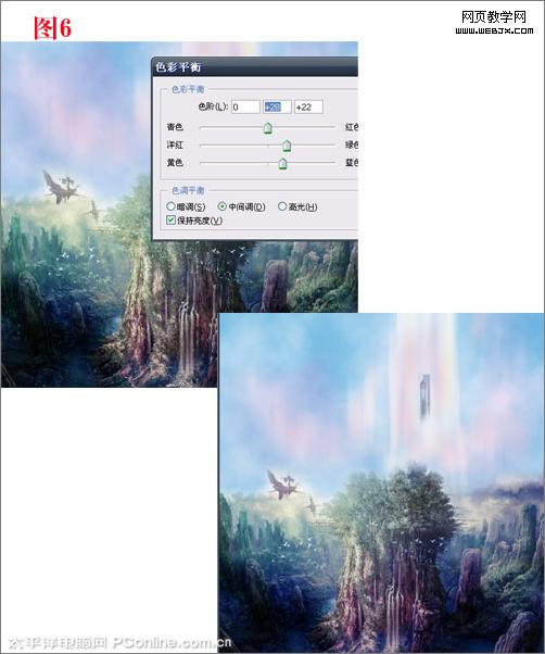 photoshop合成永恒之塔海報