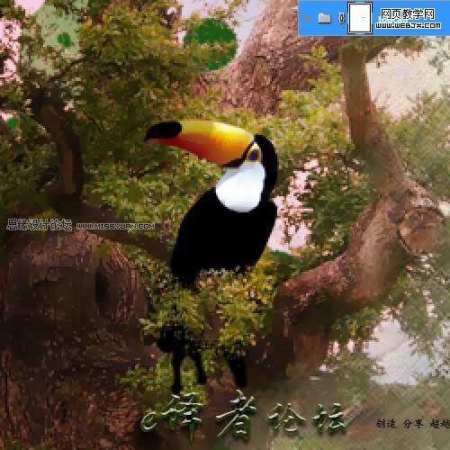 photoshop合成魔幻虛構的繪畫場景