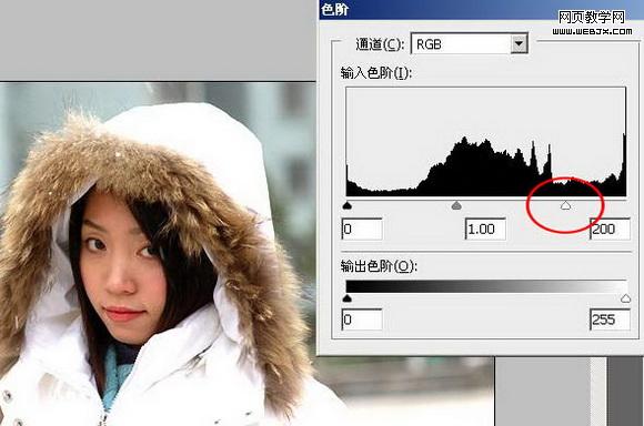 photoshop給偏暗的影樓照片潤色