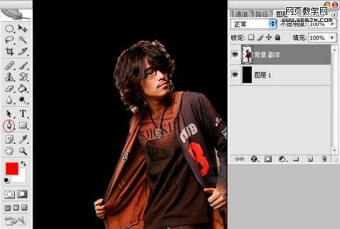 photoshop照片處理:為衣服添加時(shí)尚的墨滴_網(wǎng)頁設(shè)計(jì)