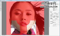 ps液化濾鏡塑造mm完美的臉形