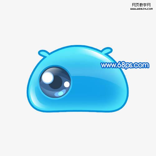 photoshop繪畫一個可愛的饅頭qq表情