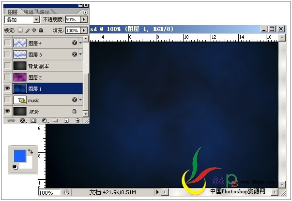 ps教程:繪制吉他音樂海報_webjx.com
