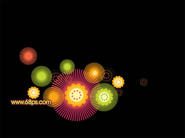 photoshop輕松繪制藝術花朵_webjx.com