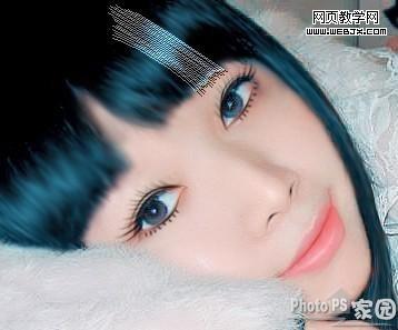 ps調色教程:卡通仿手繪美女-www.webjx.com