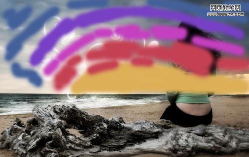 photoshop教程:夢幻炫麗光線特效