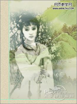photoshop cs4打造《紅樓夢》封面設計