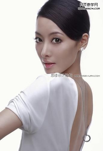 photoshop調出晶瑩通透露肌膚