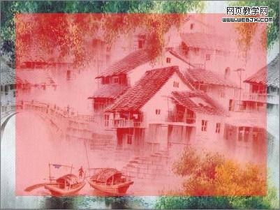 ps照片處理教程:頹廢邊緣水彩畫特效
