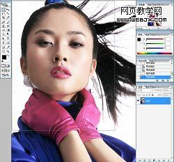 ps液化濾鏡塑造mm完美的臉形