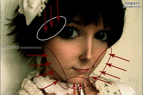 photoshop教程:可愛的美女3d娃娃